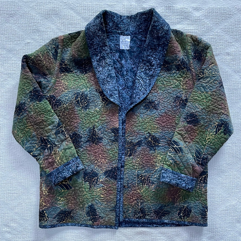 Handmade Quilt Jacket / Fall Coat